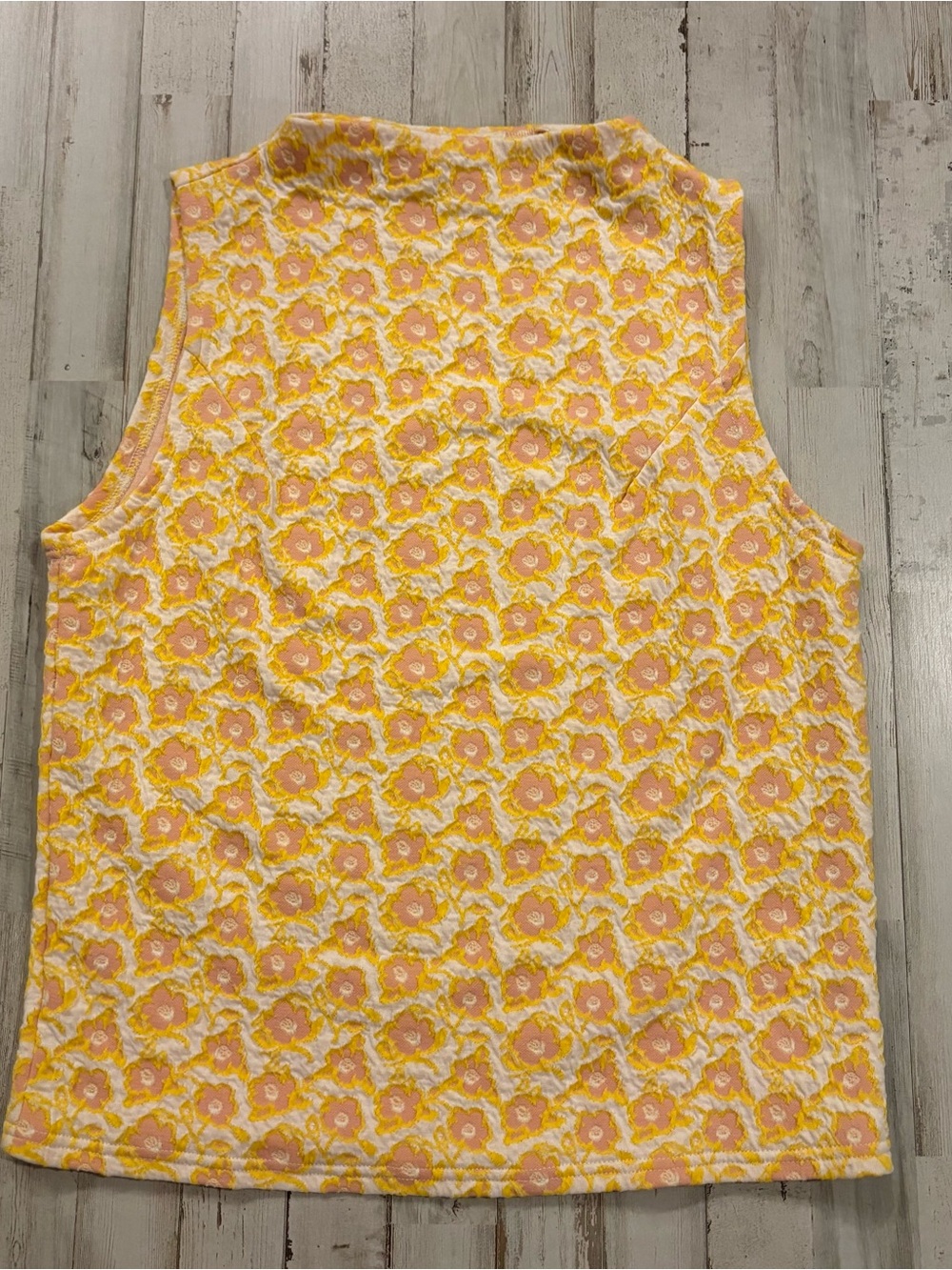 Entro Floral Sleeveless Top Large